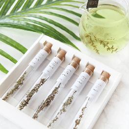 Simple and high-end design Wormwood Flower Tea Stick 5pc set (made in Korea)