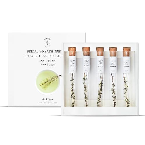 Bridal Wreath Spiraea Flower Tea Stick Gift box(5ea)