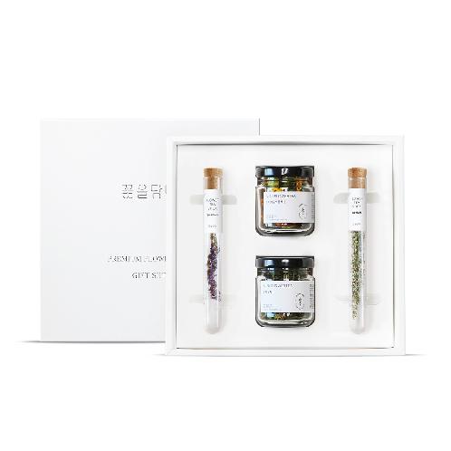 2 Mini Flower Tea & Flower tea stick Gift Set